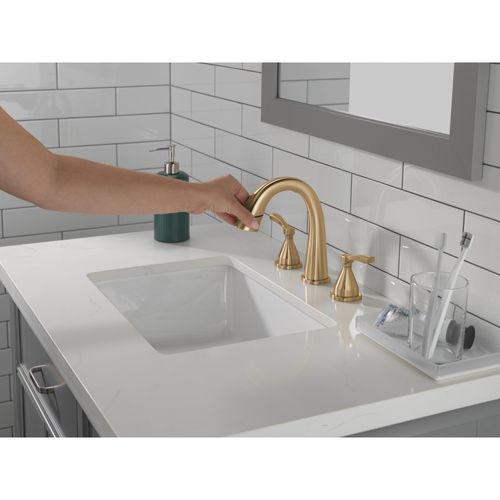 Main product image of Stryke Two Handle Widespread Pull Down Bathroom Faucet, 1.2 GPM (Lumicoat Champagne Bronze), 35775-CZPD-PR-DST