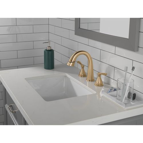 Main product image of Stryke Two Handle Widespread Pull Down Bathroom Faucet, 1.2 GPM (Lumicoat Champagne Bronze), 35775-CZPD-PR-DST