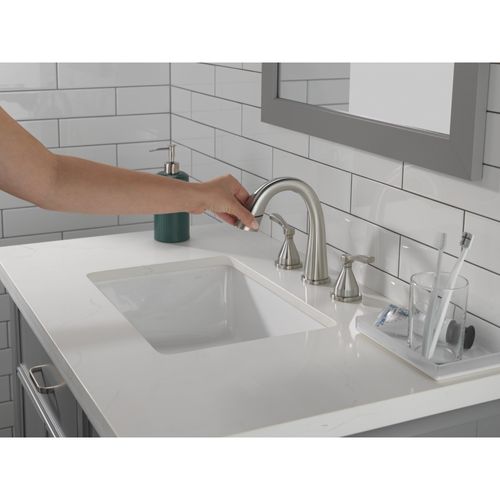Main product image of Stryke Two Handle Widespread Pull Down Bathroom Faucet, 1.2 GPM (Lumicoat Stainless), 35775-SSPD-PR-DST