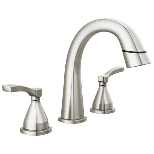 Main product image of Stryke Two Handle Widespread Pull Down Bathroom Faucet, 1.2 GPM (Lumicoat Stainless), 35775-SSPD-PR-DST