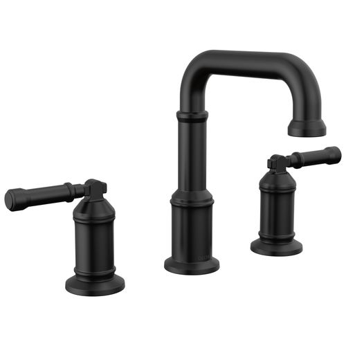 Main product image of Broderick Two Handle Widespread Bathroom Faucet, 1.2 GPM (Matte Black), 3584-BL-DST