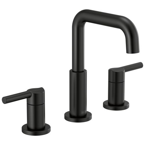Main product image of 35849LF-BL Nicoli 2 Handle Widespread Bathroom Faucet (Matte Black)