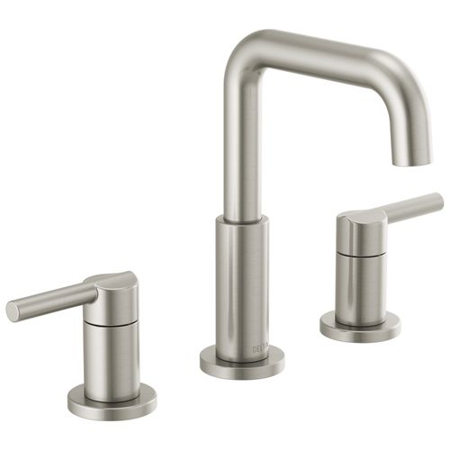 Main product image of 35849LF-SS Nicoli 2 Handle Widespread Bathroom Faucet (Stainless)