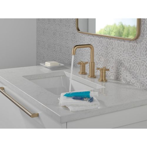 Main product image of Nicoli Two Handle Widespread Bathroom Faucet, 35894LF-CZ (Champagne Bronze)
