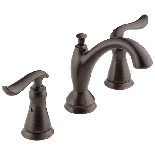 Main product image of Linden 2 Handle Widespread Bathroom Faucet (Venetian Bronze), 3594-RBMPU-DST