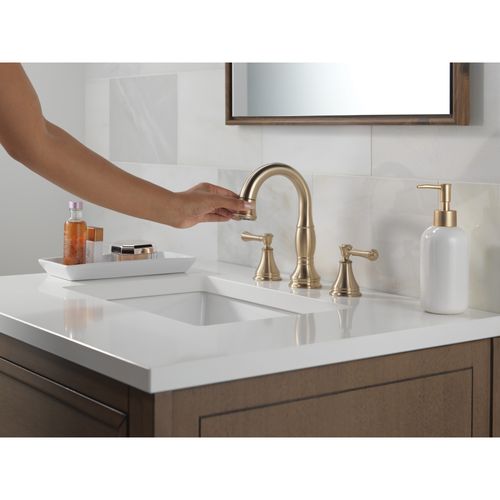 Main product image of Cassidy Two Handle Widespread Pull Down Bathroom Faucet, 1.2 GPM (Champagne Bronze), 3597-CZPD-DST