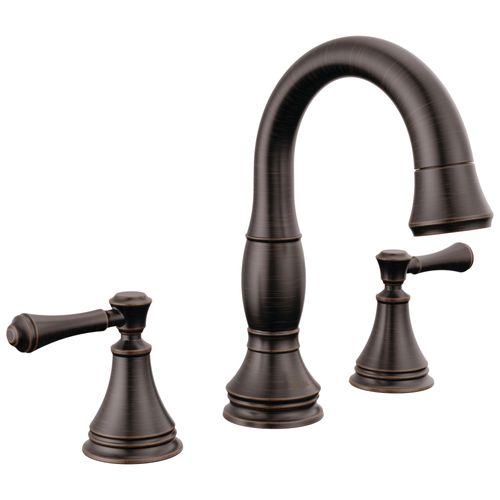 Main product image of Cassidy Two Handle Widespread Pull Down Bathroom Faucet, 1.2 GPM (Venetian Bronze), 3597-RBPD-DST