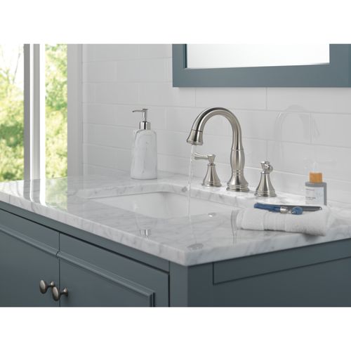 Main product image of Cassidy Two Handle Widespread Pull Down Bathroom Faucet, 1.2 GPM (Stainless), 3597-SSPD-DST