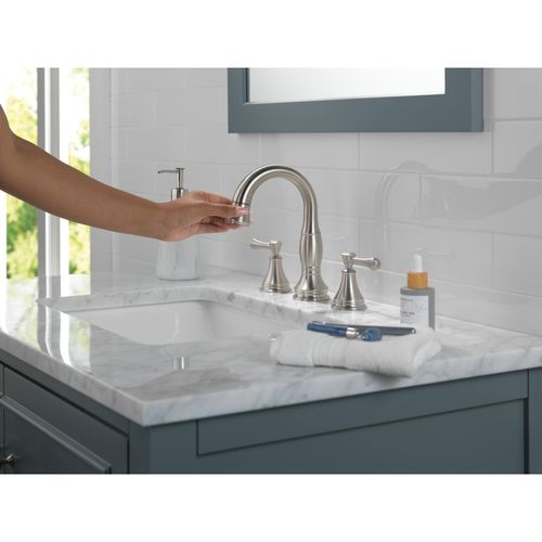 Main product image of Cassidy Two Handle Widespread Pull Down Bathroom Faucet, 1.2 GPM (Stainless), 3597-SSPD-DST