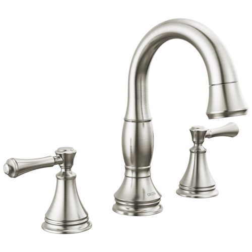 Main product image of Cassidy Two Handle Widespread Pull Down Bathroom Faucet, 1.2 GPM (Stainless), 3597-SSPD-DST