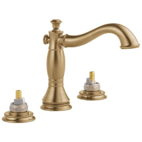 Main product image of Cassidy 2 Handle Widespread Bathroom Faucet, Less Handles (Champagne Bronze), 3597LF-CZMPU-LHP