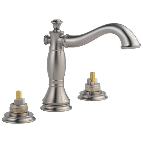 Main product image of Cassidy 2 Handle Widespread Bathroom Faucet, Less Handles (Stainless), 3597LF-SSMPU-LHP