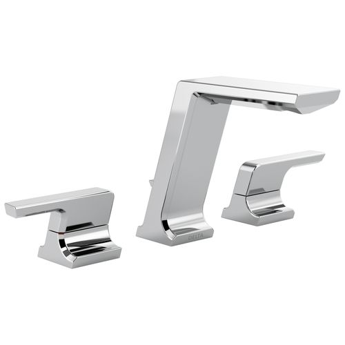 Main product image of Pivotal Two Handle Widespread Bathroom Faucet, 1.20 GPM (Lumicoat Chrome), 3599LF-PR-MPU