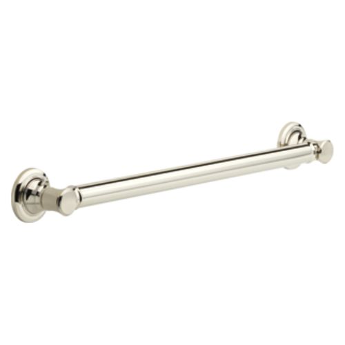 Main product image of BathSafety 24" Traditional Decorative ADA Grab Bar (Polished Nickel), 41624-PN
