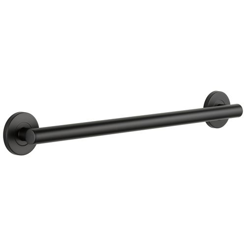 Main product image of BathSafety 24" Contemporary Decorative ADA Grab Bar (Matte Black), 41824-BL