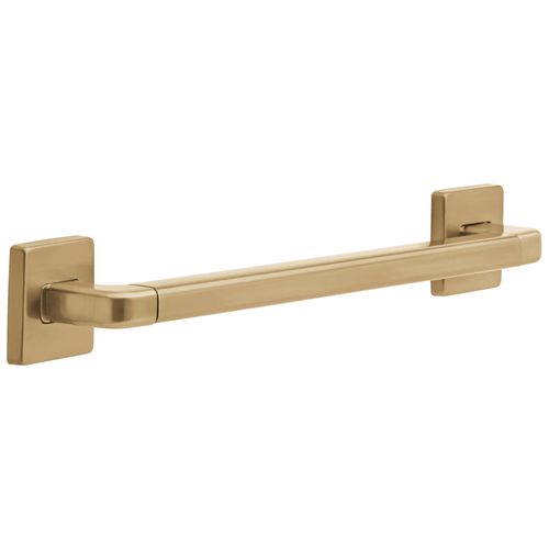 Main product image of BathSafety 18" Angular Modern Decorative ADA Grab Bar (Champagne Bronze), 41918-CZ