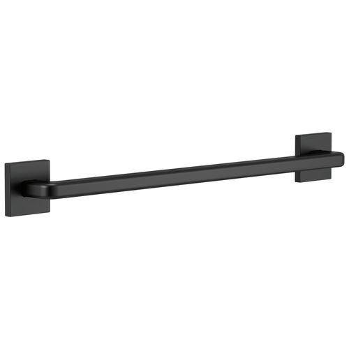 Main product image of BathSafety Angular Modern Decorative ADA Grab Bar, 24" (Matte Black), 41924-BL