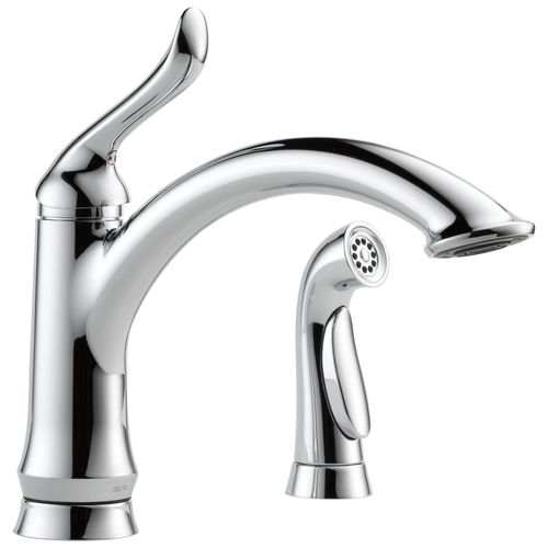 Main product image of Linden Single Handle Kitchen Faucet w/ Spray (Chrome), 4453-DST