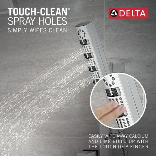 Main product image of H2Okinetic Hand Shower 1.75 GPM w/Slide Bar 4S, 1.75 GPM (Lumicoat Chrome), 51140-PR