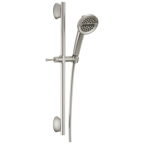 Main product image of 3-Setting Slide Bar Handshower (Lumicoat Stainless), 51386-SS-PR