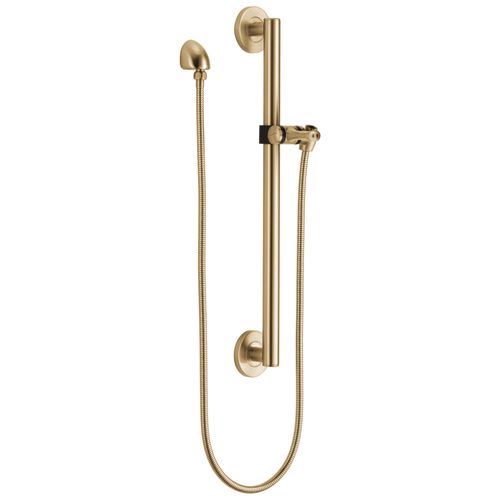 Main product image of 51600-CZ Adjustable Slide Bar/Grab Bar Assembly w/ Elbow (Champagne Bronze)