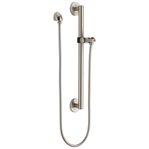 Main product image of 51600-SS Adjustable Slide Bar/Grab Bar Assembly w/ Elbow (Stainless)