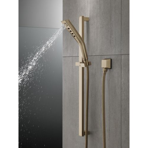Main product image of H2Okinetic 3-Setting Slide Bar Hand Shower, 1.75 GPM (Lumicoat Champagne Bronze), 51799-CZ-PR