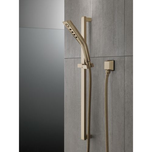 Main product image of H2Okinetic 3-Setting Slide Bar Hand Shower, 1.75 GPM (Lumicoat Champagne Bronze), 51799-CZ-PR