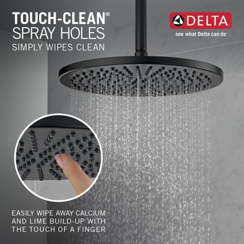 Main product image of 52158-BL25 Single-Setting Metal Raincan Shower Head (Matte Black)