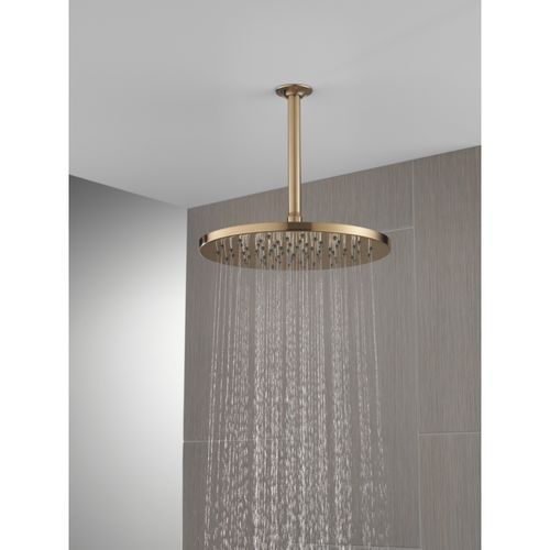 Main product image of Single-Setting Metal Raincan Shower Head, 1.75 GPM (Lumicoat Champagne Bronze), 52158-CZ-PR