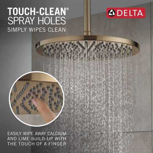Main product image of Single-Setting Metal Raincan Shower Head, 2.5 GPM (Lumicoat Champagne Bronze), 52158-CZ-PR25