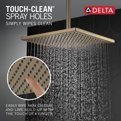 Main product image of Single-Setting Metal Raincan Shower Head, 2.5 GPM (Lumicoat Champagne Bronze), 52159-CZ-PR25