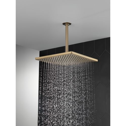 Main product image of Single-Setting Metal Raincan Shower Head, 2.5 GPM (Lumicoat Champagne Bronze), 52159-CZ-PR25