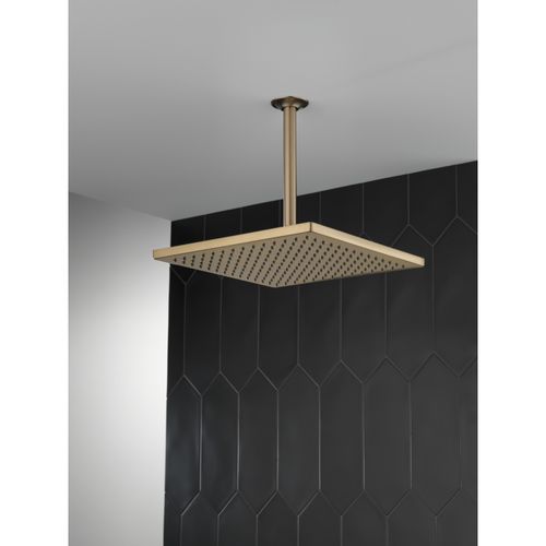 Main product image of Single-Setting Metal Raincan Shower Head, 2.5 GPM (Lumicoat Champagne Bronze), 52159-CZ-PR25