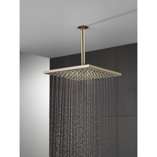 Main product image of Single-Setting Metal Raincan Shower Head, 1.75 GPM (Lumicoat Polished Nickel), 52159-PN-PR
