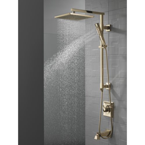 Main product image of Single-Setting Metal Raincan Shower Head, 1.75 GPM (Lumicoat Polished Nickel), 52159-PN-PR