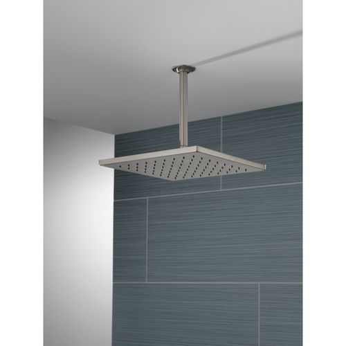 Main product image of Single-Setting Metal Raincan Shower Head, 1.75 GPM (Lumicoat Stainless), 52159-SS-PR