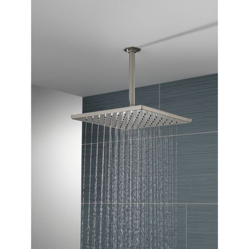 Main product image of Single-Setting Metal Raincan Shower Head, 1.75 GPM (Lumicoat Stainless), 52159-SS-PR