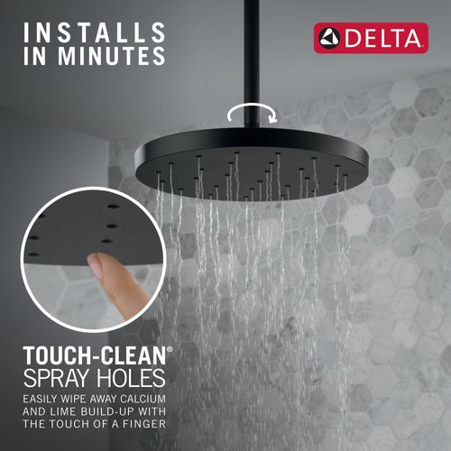 Main product image of 52160-BL H2Okinetic Single Setting Shower Head w/ UltraSoak (Matte Black)