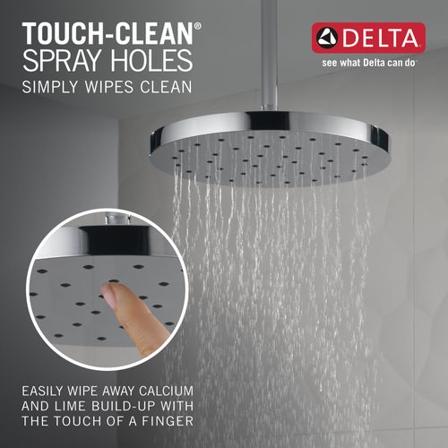 Main product image of H2Okinetic Single Setting Shower Head with UltraSoak, 2.5 GPM (Lumicoat Chrome), 52160-PR25