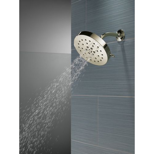 Main product image of H2Okinetic 4-Setting Shower Head with Ultrasoak, 1.75 GPM (Lumicoat Polished Nickel), 52488-PN-PR