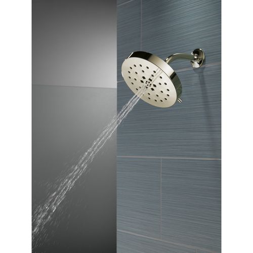 Main product image of H2Okinetic 4-Setting Shower Head with Ultrasoak, 1.75 GPM (Lumicoat Polished Nickel), 52488-PN-PR