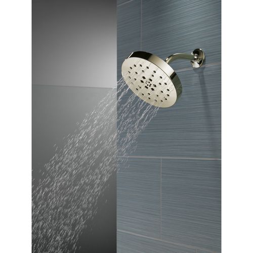 Main product image of H2Okinetic 4-Setting Shower Head with Ultrasoak, 1.75 GPM (Lumicoat Polished Nickel), 52488-PN-PR