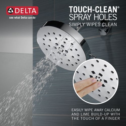 Main product image of H2Okinetic 4-Setting Shower Head with UltraSoak, 1.75 GPM (Lumicoat Chrome), 52488-PR