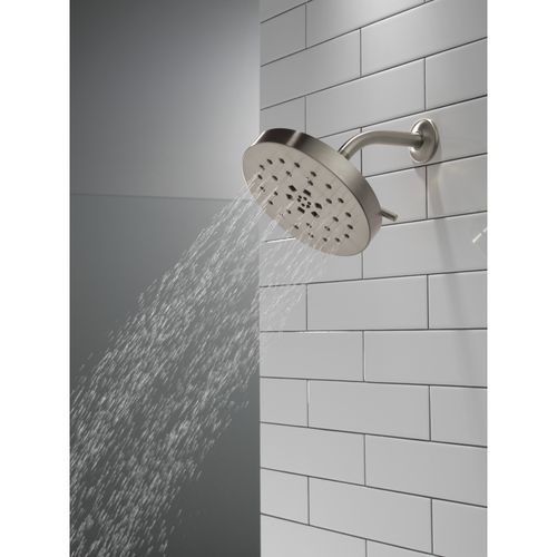 Main product image of H2Okinetic 4-Setting Shower Head with UltraSoak, 1.75 GPM (Lumicoat Stainless), 52488-SS-PR