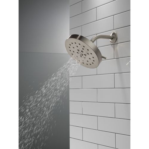 Main product image of H2Okinetic 4-Setting Shower Head with UltraSoak, 1.75 GPM (Lumicoat Stainless), 52488-SS-PR