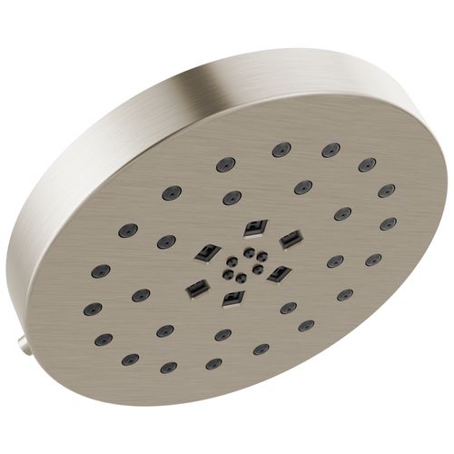 Main product image of H2Okinetic 4-Setting Shower Head with UltraSoak, 1.75 GPM (Lumicoat Stainless), 52488-SS-PR