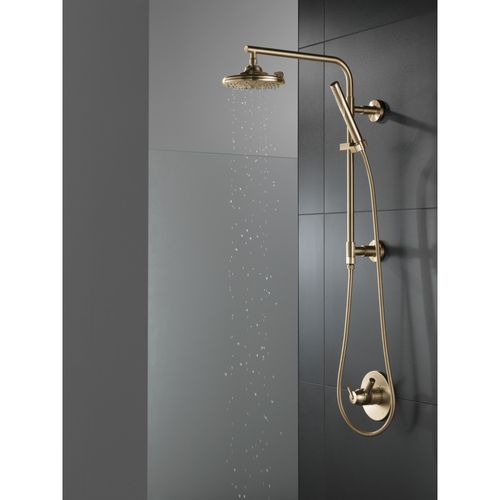 Main product image of H2Okinetic 3-Setting Raincan Shower Head, 1.75 GPM (Lumicoat Champagne Bronze), 52688-CZ-PR