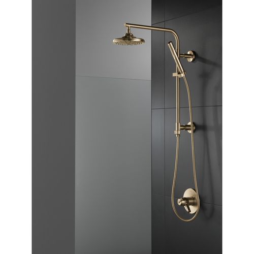 Main product image of H2Okinetic 3-Setting Raincan Shower Head, 1.75 GPM (Lumicoat Champagne Bronze), 52688-CZ-PR
