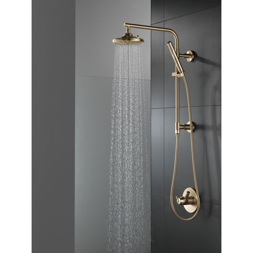 Main product image of H2Okinetic 3-Setting Raincan Shower Head, 1.75 GPM (Lumicoat Champagne Bronze), 52688-CZ-PR